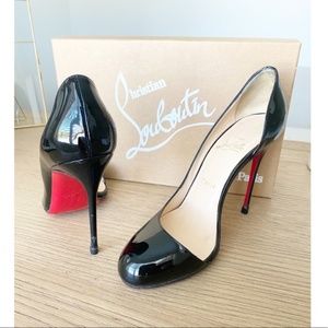 Christian Louboutin Helmour 100 patent heels